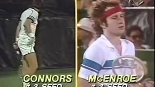 McEnroe vs Connors  Semi Final US Open 1980  1416 [upl. by Ttemme]