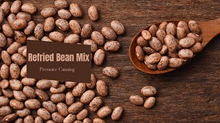 Refried Bean Mix  Pressure Canning Quarts [upl. by Palocz100]