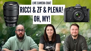 The First look at Nikon Zf Retro Camera amp Z 135mm Plena Lens with Ricci  Nikon Live Camera Chat [upl. by Stefano]