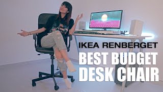 IKEA Renberget  Best Budget Desk Chair Assembly [upl. by Gnouhp]