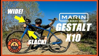 This is a Mountain Bikers Gravel Bike 2024 Marin Gestalt X10 Gravel Bike Quick Bike Check [upl. by Bertina]