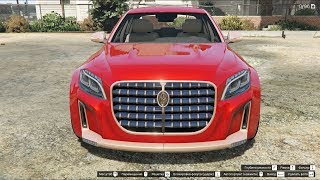 GTA 5 Maybach Emperor Addon гта 5 авто машина car авто car gta5 гта5 [upl. by Ursi339]