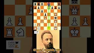 Ataque FANTASTICO de Chigorin que ANIQUILA a su rival Chigorin  Bernstein 1903 shorts [upl. by Amati665]