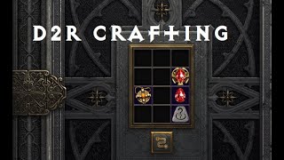 D2R 1 Minute Intro to Crafting in Diablo 2 Resurrected [upl. by Candi]