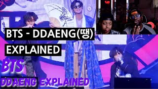 Reacting To BTS  DDAENG Explained by a Korean [upl. by Elleret905]