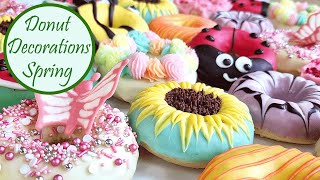 Donuts decoration ideas Baked and soft donuts recipe [upl. by Anaiq858]