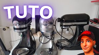 comment démonter un robot kitchenaid [upl. by Acsecnarf]