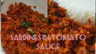 Sardines in tomato sauce [upl. by Ellesig]