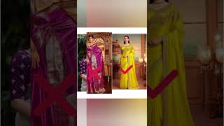 sareedrappingsareetipssareeshorts ytshorts trending fashion viralvideoyoutubeshorts [upl. by Inneg871]