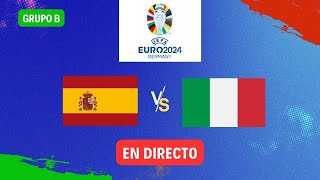 🔴ESPAÑA vs ITALIA en DIRECTO  ESPAÑA vs ITALIA en VIVO 🏆 EURO 2024 GERMANY LIVE [upl. by Meesak]