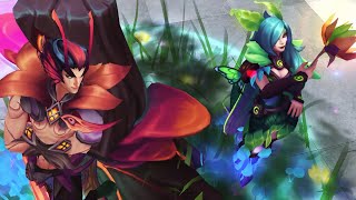 All Elderwood Rakan amp Xayah Recall Chromas [upl. by Berey385]