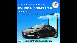 Hyundai Sonata 20  Sigma Motors [upl. by Ollopa517]