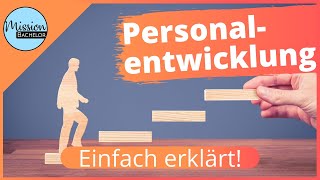 Personalentwicklung  Einfach erklärt  Mit Beispielen [upl. by Yard]