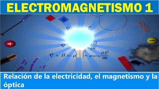 Electromagnetismo 1 Relación entre la electricidad el magnetismo y la óptica [upl. by Iran]