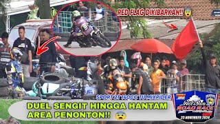 NGERII‼️KEJADIAN BERTUBITUBI HINGGA BABLAS HANTAM PEMBATAS PENONTON‼️SPORT 2T 140CC TU MIXRIDER [upl. by Nodnnarb]