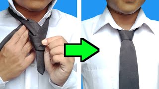 How to Tie a Tie  Quick amp Easy 🎩wow shortvideo shortsviral [upl. by Ielarol]