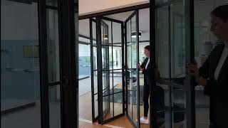 The Solarlux Flexa range  Highquality glass internal partitions [upl. by Nymsaj]