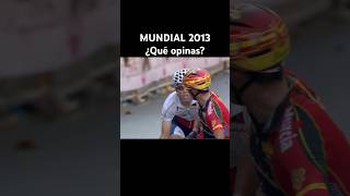 MUNDIAL CICLISMO  PLATA Y BRONCE  PERO PERDIERON EL ORO VALVERDE Y PURITO ciclismocarretera [upl. by Brodench]