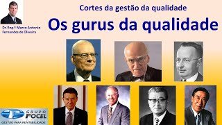 Cortes Gestão da Qualidade  Os gurus da qualidade [upl. by Lacee]