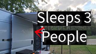 DIY Van Tour that Sleeps 3 [upl. by Aggappe]