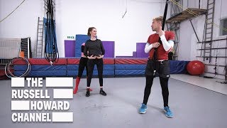 Bungee Dance With Jessica Knappett  The Russell Howard Hour [upl. by Clayson]