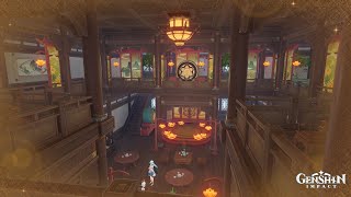 Serenitea pot indoor design for beginner  high load  Asia Server replica id [upl. by Older]