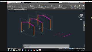 02 Open an Advance Steel model within AutoCAD with Object Enabler [upl. by Jonna]