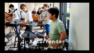 Resurrender by Hillsong Worship Drum Cam [upl. by Nnadroj989]