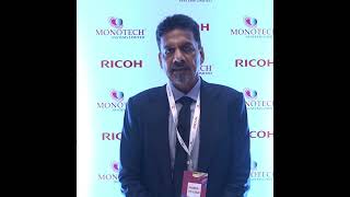 RICOH PRODUCT Launch  Mr Tej Prakash Jain Managing Director about the all new products [upl. by Tessi]