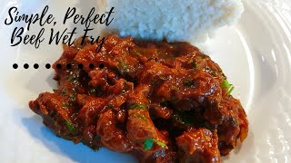 How to Make Tasty Beef Wet Fry  Beef Wet Fry Recipe  Nyama Wet Fry [upl. by Yelahc116]