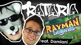 RATO E DAMIANI EM RAYMAN LEGENDS  RATARIA 4 [upl. by Micaela]