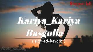 KariyaKariya Rasgulla  kariyakariya rasgulla lofi  slowedReverb  bhojpuri bhojpurisong [upl. by Attalie]