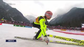 Stefan Kraft Planica 2017 250m  WELTCUPSIEGER [upl. by Idnahr]