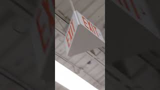 beghelli tripack exit sign at Canadian tire [upl. by O'Grady947]