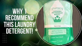 Review of Liquid Enzyme Laundry Detergent Refill [upl. by Ahsinak331]