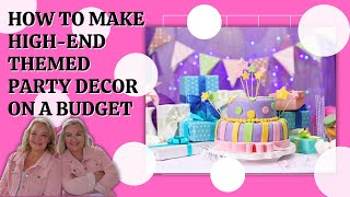 DIY Themed Party Decor HighEnd Ideas on a Budget [upl. by Alyahsal]