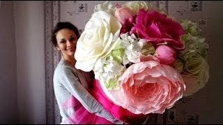 Giant flowers in the hat box Peonies [upl. by Holcman]