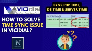 HOW TO SOLVE TIME SYNCHRONIZATION ISSUE IN VICIDIAL  SYNC PHP TIME DB TIME amp SERVER TIME [upl. by Uchida]