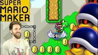 I Have a Bad Feeling About This  Tough Twitter Levels SUPER MARIO MAKER [upl. by Mayfield704]