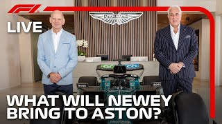 LIVE What Will Newey Bring To Aston  Will Buxton amp Lawrence Barretto Discuss [upl. by Epolenep]