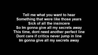 Maddi Jane  Secrets  Lyrics HD [upl. by Airres]