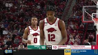 Arkansas vs UNCWilmington  20231230  NCAAB Game [upl. by Porush]