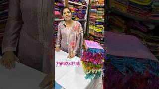 మంగళగిరి పట్టు ఇక్కత్ మోడల్ సారీస్ indianattire mangalagiripattu mangalagirisarees [upl. by Fair]