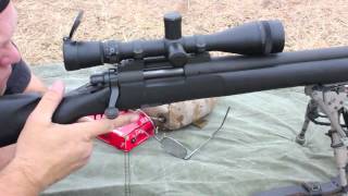 Remington 700 PSSDM Sniper rifle 308 Cold Bore shot and more [upl. by Moitoso]