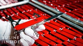 How Swiss Army Knives Are Made  The Making Of [upl. by Teirrah625]