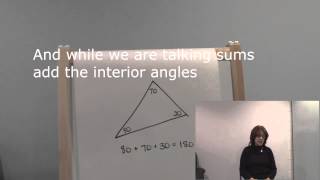 Exterior Angles Song [upl. by Nottap]