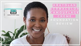 REVIEW Krayolan Dermacolor Camouflage Creme Foundation [upl. by Agna]