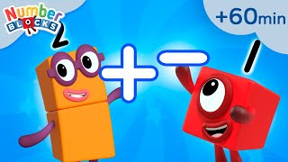 Learn Addition and Subtraction Level 1  Learn to Count  Maths Cartoons for Kids  Numberblocks [upl. by Anaila]