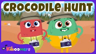 Going on a Crocodile Hunt  THE KIBOOMERS Preschool Songs  Brain Breaks [upl. by Neelrahc771]