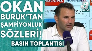 Adana Demirspor 03 Galatasaray Okan Buruk Maç Sonu Basın Toplantısı  A Spor  901  26042024 [upl. by Sudhir]